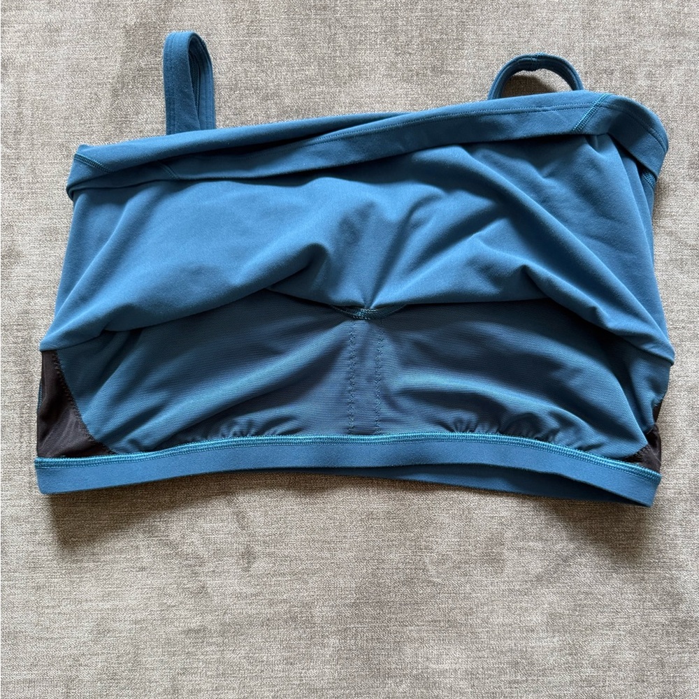Lululemon Women’s Align Tank Top Blue Borealis Size 14 Nulu Fabric Crop Tank - Picture 7 of 9